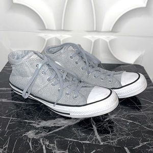 Converse Chuck Taylor All-Star Womens grey hightop shoe size 6.5